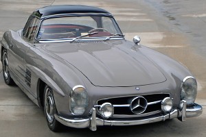 Mercedes 300 SL Roadster au Concours d'Élégance