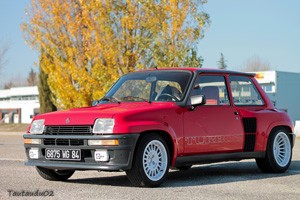 Renault 5 turbo2 au concours Youngtimers