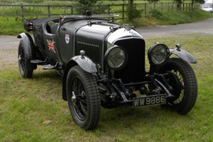 Bentley Le Mans 4 1/2 au Concours d'Élégance