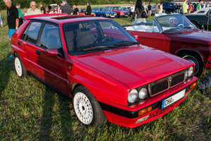 Delta Intégrale 16 V au concours Youngtimers