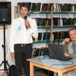 Conférence d'Alfieri Maserati avec Marc Gallon, organisateur de SJCF légendes à Saint-Jean-Cap-Légendes édition 2015 – Concours & Exposition Automobile