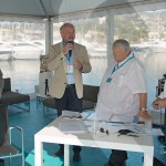 Inauguration de l'événement avec Marc Gallon & Jean-François Dieterich à Saint-Jean-Cap-Légendes édition 2015 - Concours d'élégance & Exposition Automobile