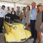 Inauguration de l'événement avec Marc Gallon & Jean-François Dieterich à Saint-Jean-Cap-Légendes édition 2015 - Concours d'élégance & Exposition Automobile