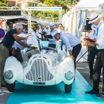 L'Alfa Romeo 6C 1750GS Aprile sous le regard des jurés de Corrado Lopresto à Saint-Jean-Cap-Légendes édition 2015 - Concours d’état